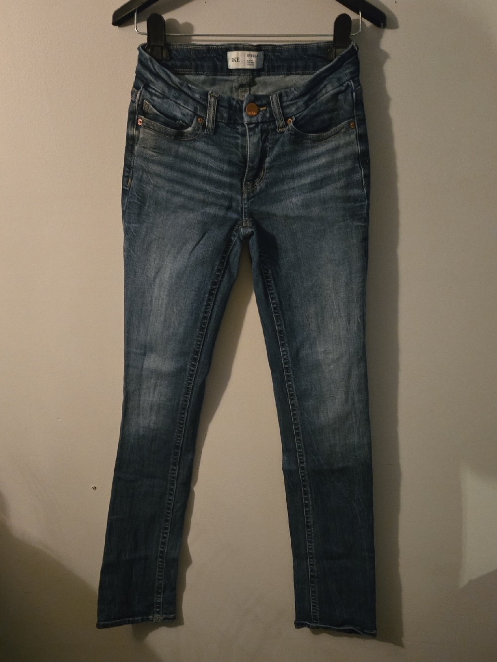 BKE Women’s Skinny Jeans - Blue Wash